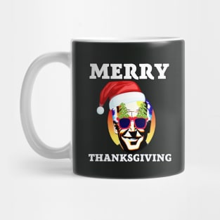 Funny Joe Biden Merry Thanksgiving Ugly Christmas Mug